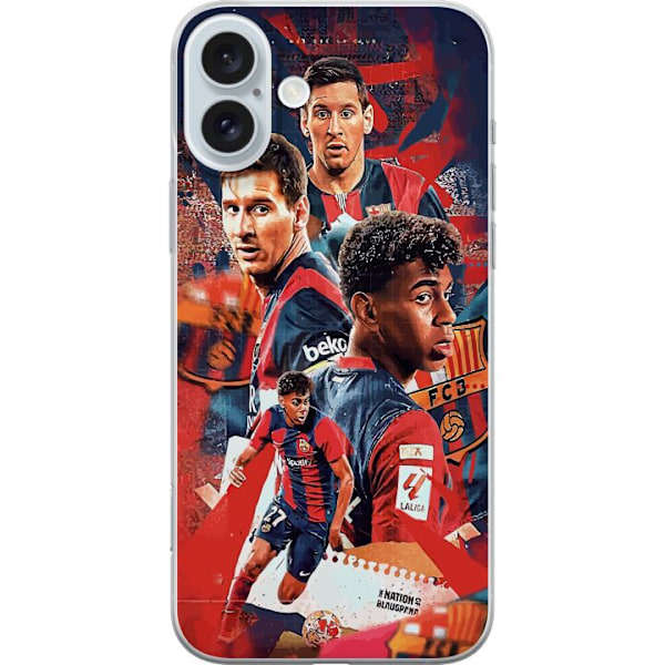 Apple iPhone 16 Plus Gennemsigtig cover Yamal Lamine x Messi