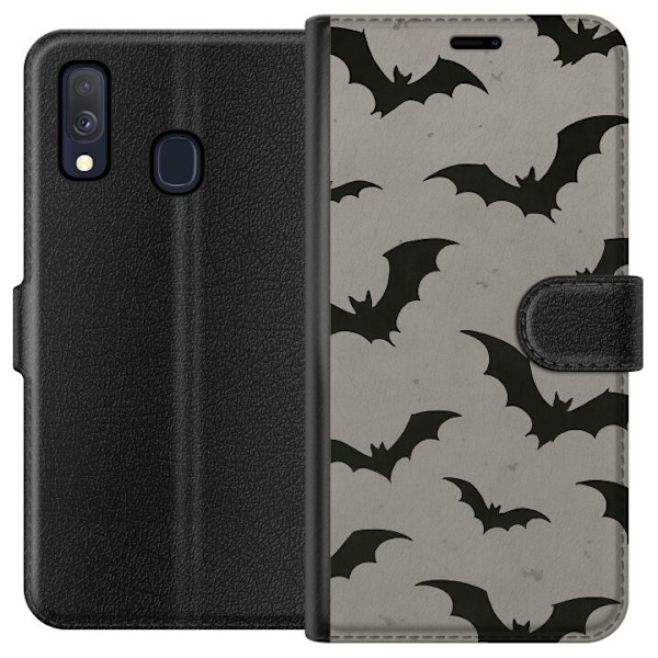 Samsung Galaxy A40 Lommeboketui Flutterprint