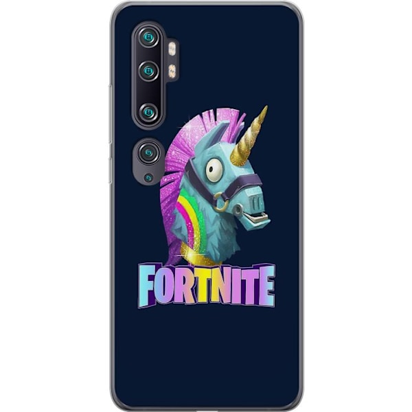 Xiaomi Mi Note 10 Gjennomsiktig deksel Fortnite Hest