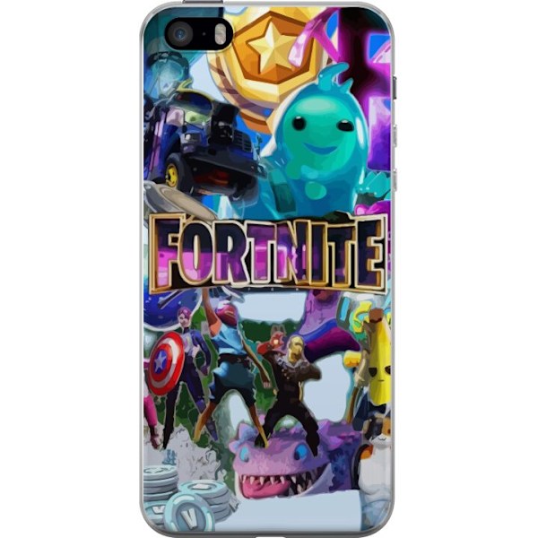 Apple iPhone 5s Läpinäkyvä kuori Fortnite