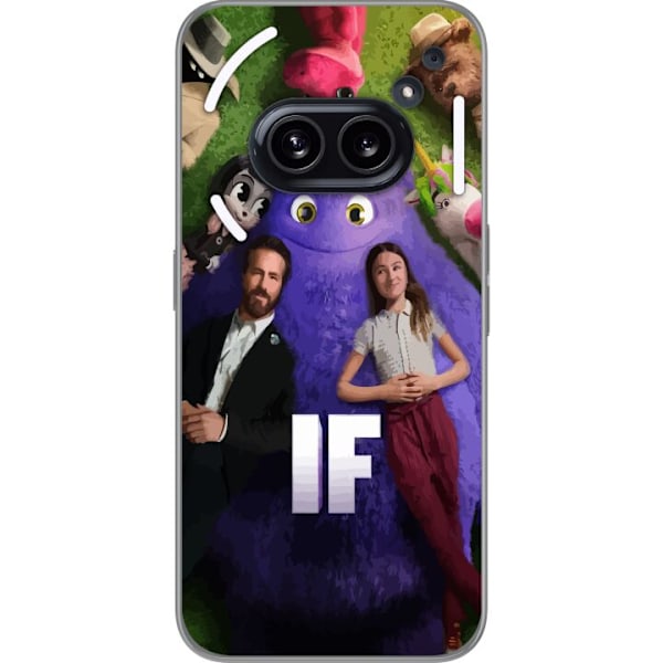 Nothing Phone (2a) Plus Gjennomsiktig deksel IF: Låtsaskompis