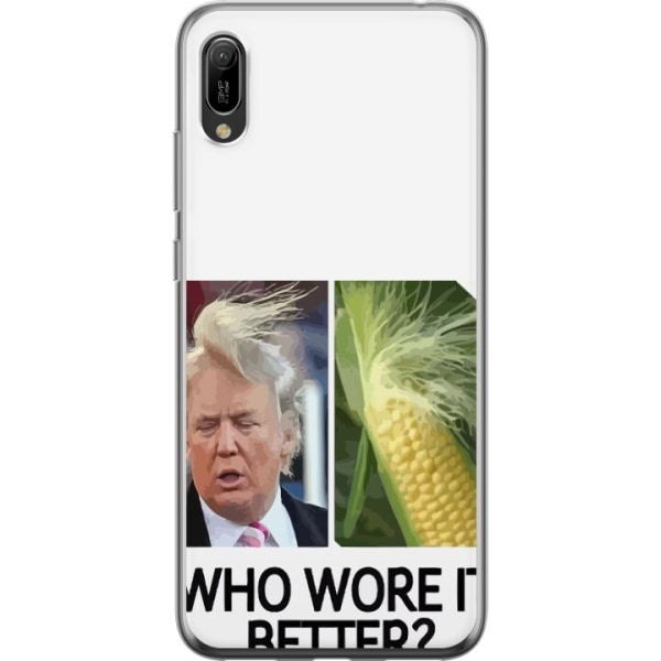 Huawei Y6 Pro (2019) Gennemsigtig cover Trump