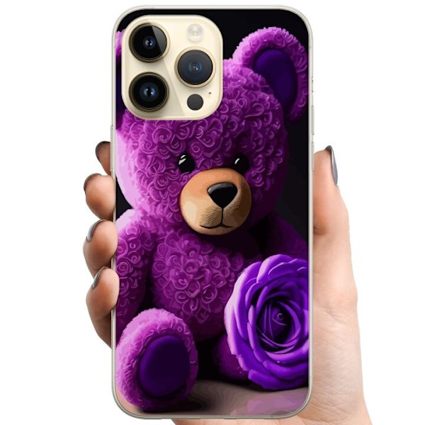 Apple iPhone 15 Pro Max TPU Mobilskal Teddy Ros
