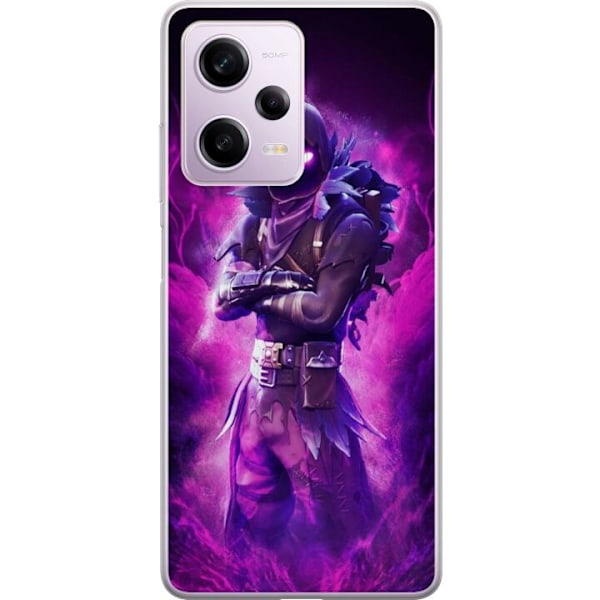 Xiaomi Redmi Note 12 Pro Genomskinligt Skal Fortnite Raven