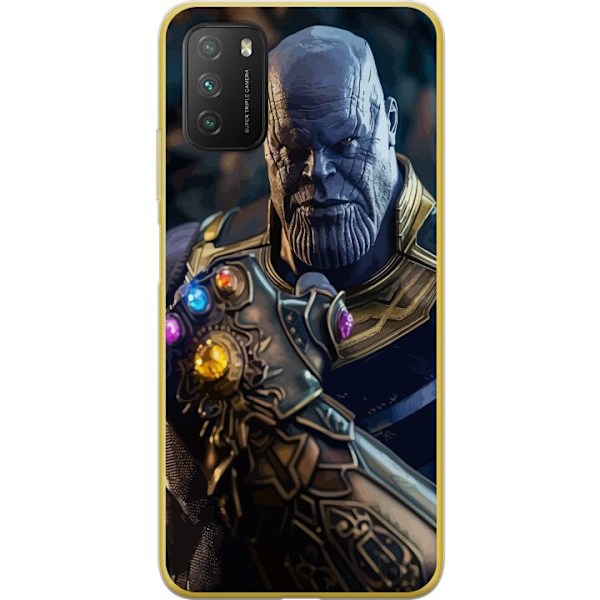 Xiaomi Poco M3  Gjennomsiktig deksel Thanos Marvel