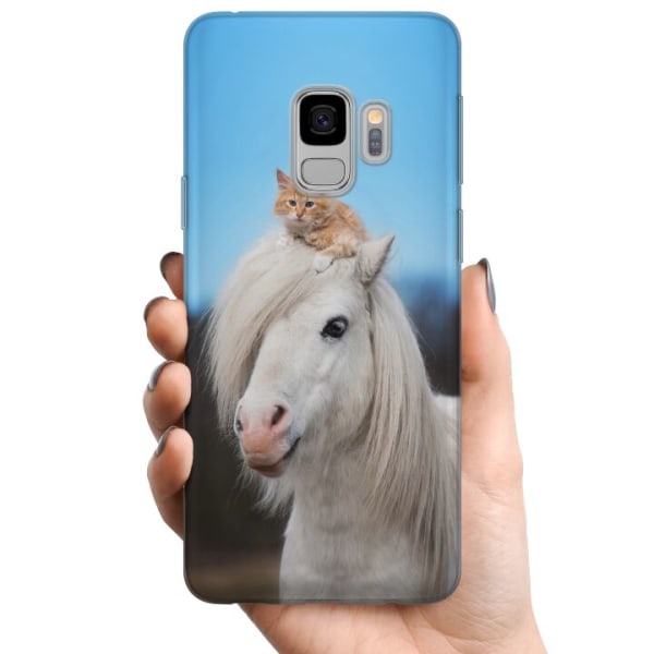 Samsung Galaxy S9 TPU Mobilcover Hest & Kat