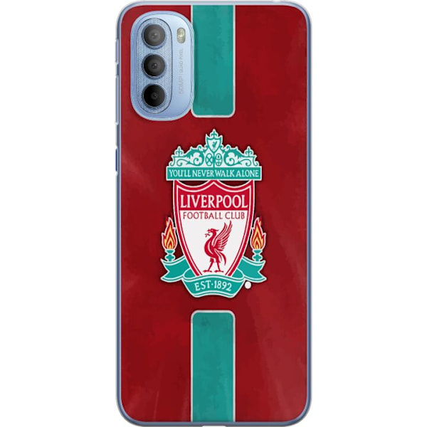 Motorola Moto G31 Genomskinligt Skal Liverpool FC – Klassisk