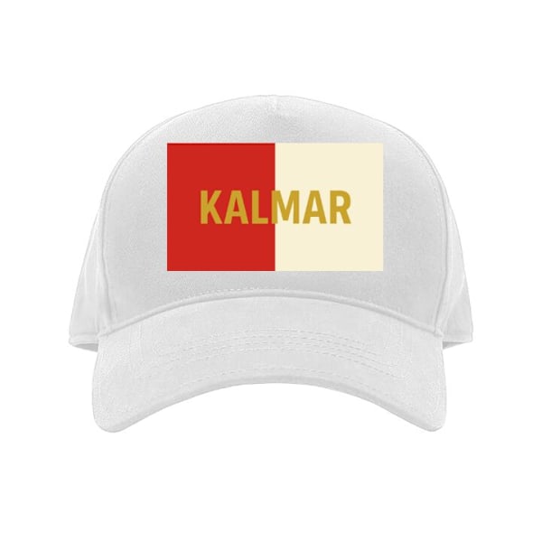 Keps för Vuxen | Klassisk Justerbar Keps Kalmar – fotboll vit Vuxen