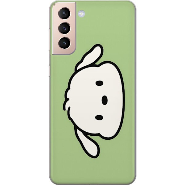 Samsung Galaxy S21 Läpinäkyvä kuori Snoopy Flip