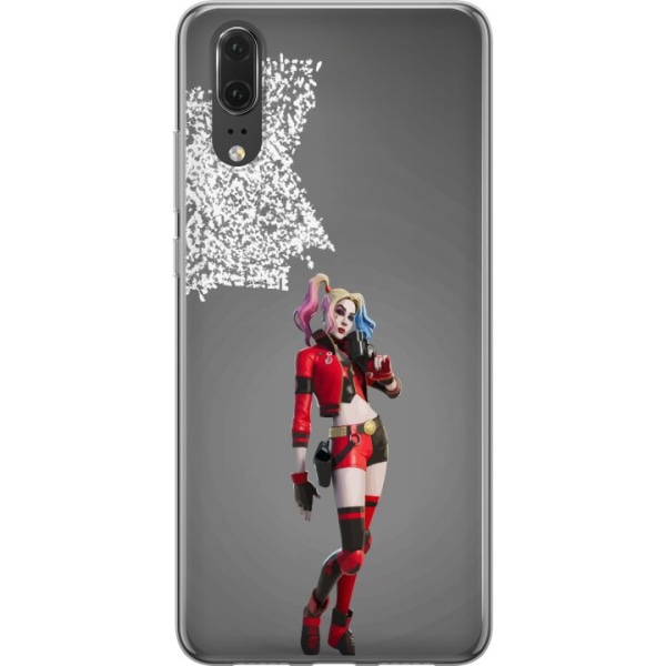 Huawei P20 Läpinäkyvä kuori Harley Quinn