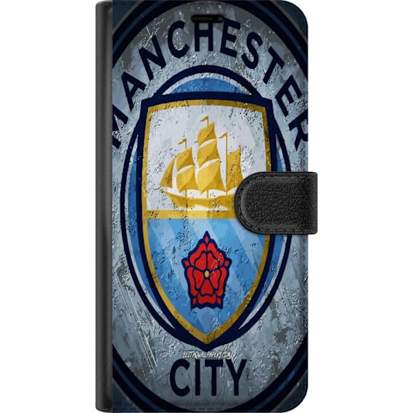 Motorola Moto G85 Tegnebogsetui Manchester City FC