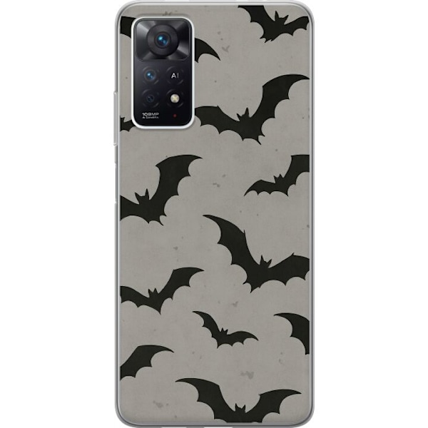 Xiaomi Redmi Note 11 Pro 5G Läpinäkyvä kuori Flutterprint