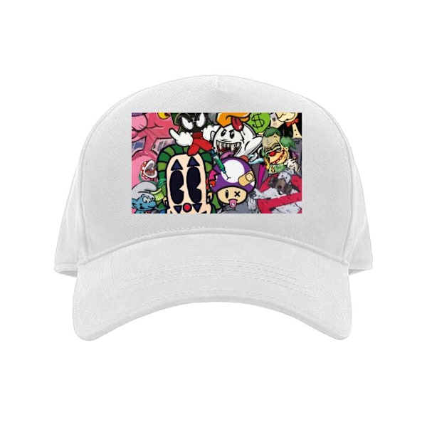 Caps for Voksen | Klassisk Justerbar Caps Fortnite hvit Voksen