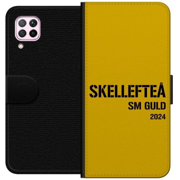 Huawei P40 lite Plånboksfodral Skellefteå SM GULD