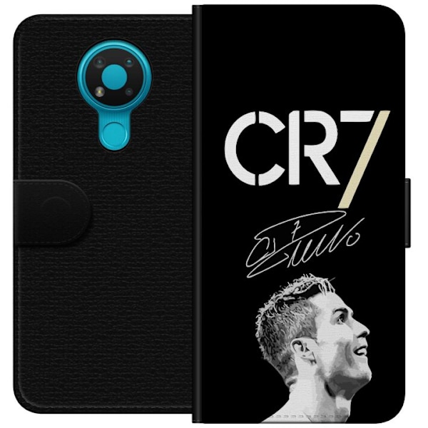 Nokia 3.4 Lompakkokotelo CR7 Ronaldo