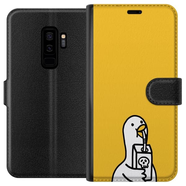 Kompatibelt Lommeboketui til Samsung Galaxy S9+ Tegnet and