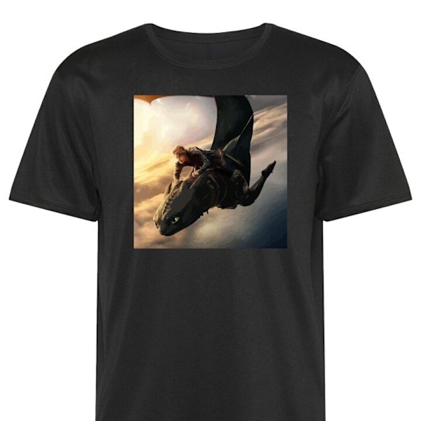 Trenings T-skjorte | Sport T-skjorte for Voksen Draketrener 4X-Large