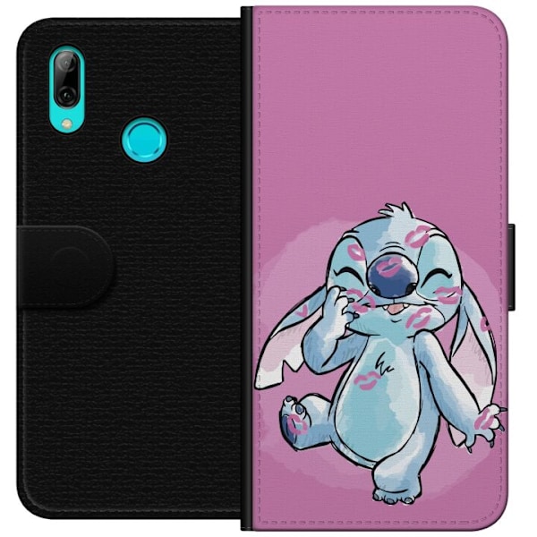 Huawei P smart 2019 Lompakkokotelo Stitch Puss