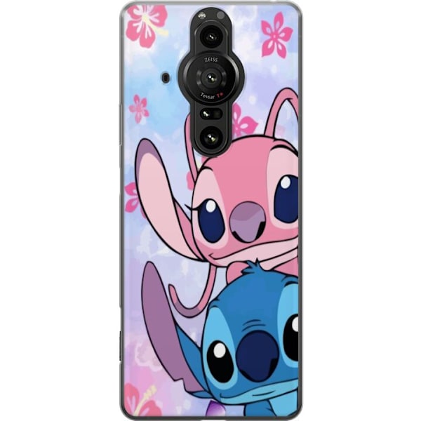 Sony Xperia Pro-I Gennemsigtig cover Stitch & Angel
