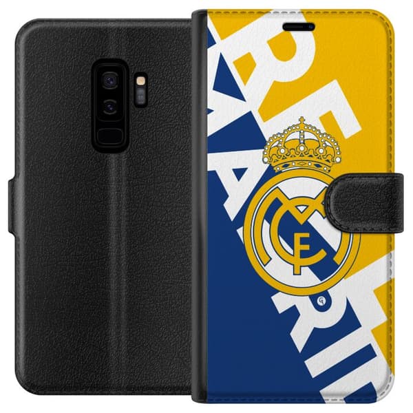 Kompatibelt Plånboksfodral till Samsung Galaxy S9+ Real Madrid