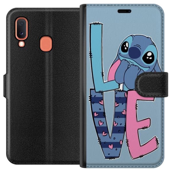 Kompatibelt Lommeboketui til Samsung Galaxy A20e Søm