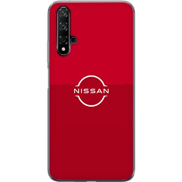 Huawei nova 5T Genomskinligt Skal Nissan