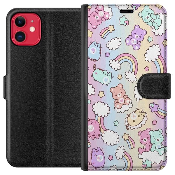 Kompatibel Tegnebogsetui til Apple iPhone 11 Kawaii