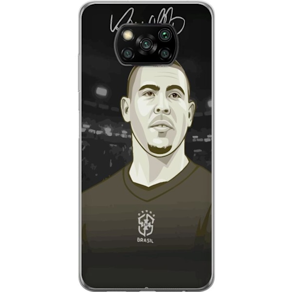 Xiaomi Poco X3 NFC Gennemsigtig cover Ronaldo Nazario