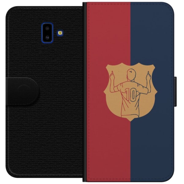 Samsung Galaxy J6+ Plånboksfodral FC Barcelona