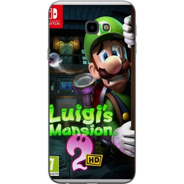 Samsung Galaxy J4+ Genomskinligt Skal Luigi