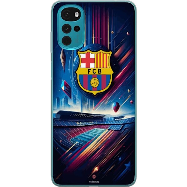 Motorola Moto G22 Gjennomsiktig deksel FC Barcelona