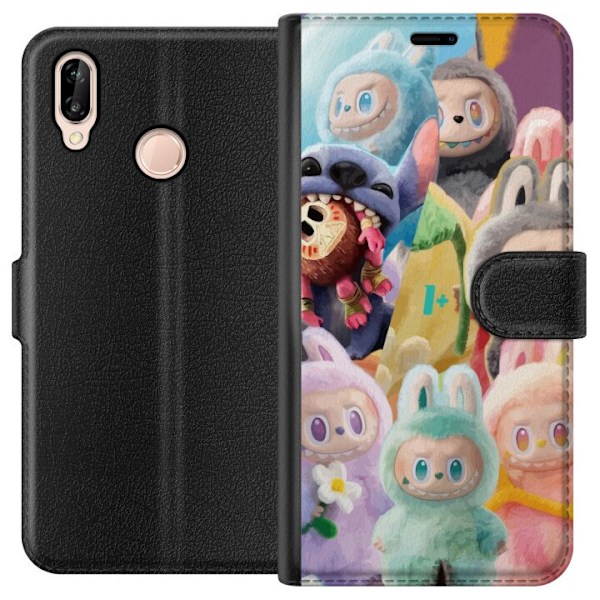 Huawei P20 lite Lompakkokotelo iso