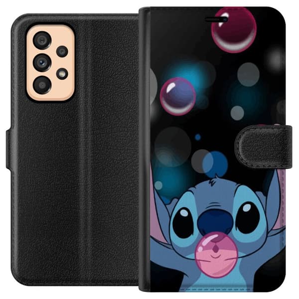Kompatibelt Lommeboketui til Samsung Galaxy A53 5G Stitch