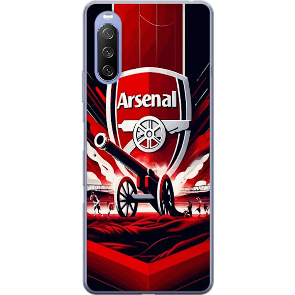 Sony Xperia 10 III Genomskinligt Skal Arsenal