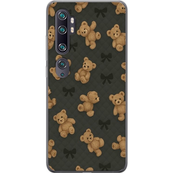 Xiaomi Mi Note 10 Gennemsigtig cover Teddy Knus