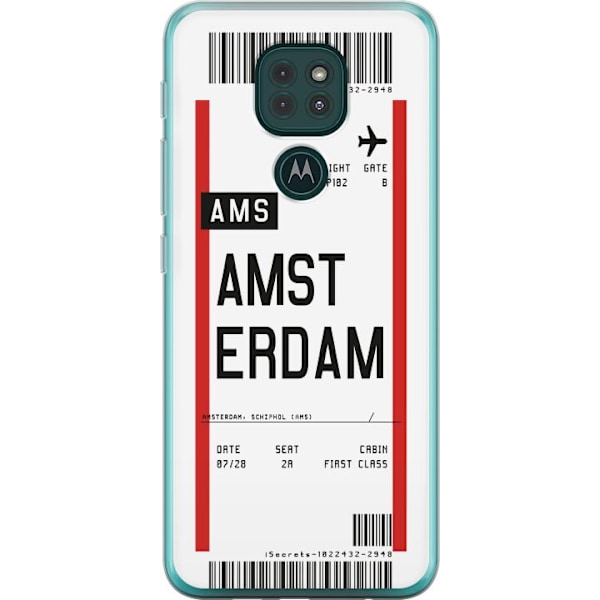 Motorola Moto G9 Play Gjennomsiktig deksel Amsterdam