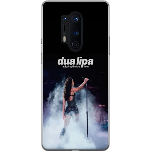 OnePlus 8 Pro Genomskinligt Skal Dua Lipa – Signature Looks & Vibes