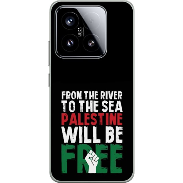 Xiaomi 15 Gjennomsiktig deksel Fri Palestina