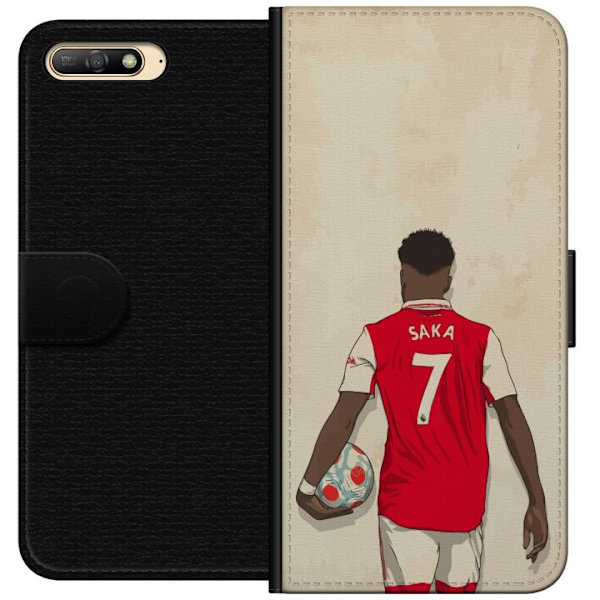 Huawei Y6 (2018) Lompakkokotelo Arsenal FC Jalkapallo Arsenal FC Motiivi Pelaaja Premier League Englanti Suosittu Urheilulaji Jalkapallotähti Lontoo