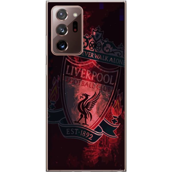 Samsung Galaxy Note20 Ultra Läpinäkyvä kuori Liverpool