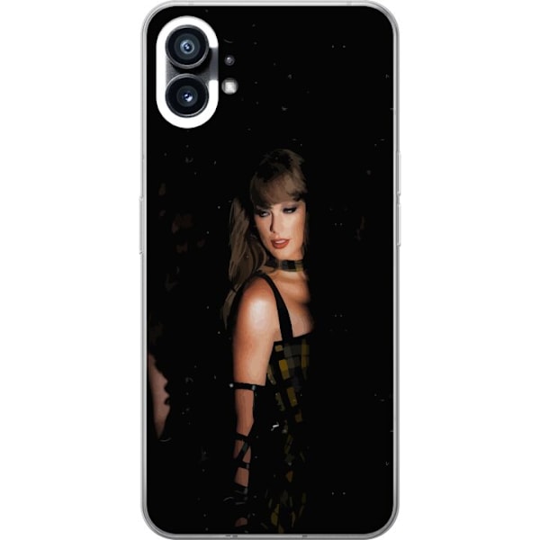 Nothing Phone (1) Gennemsigtig cover Taylor Swift