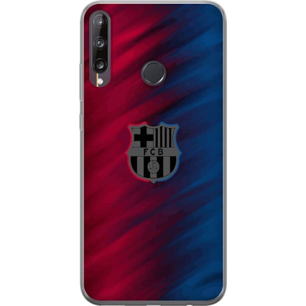 Huawei P40 lite E Gennemsigtig cover FC Barcelona