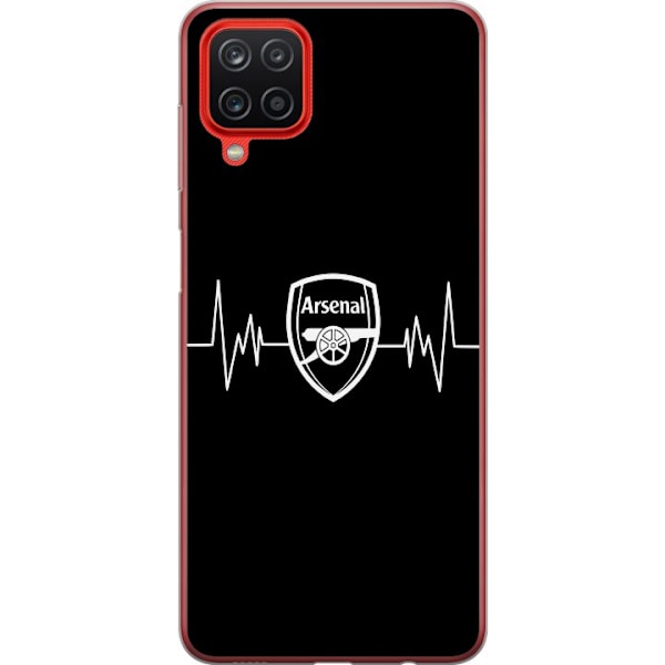 Samsung Galaxy A12 Gjennomsiktig deksel Arsenal