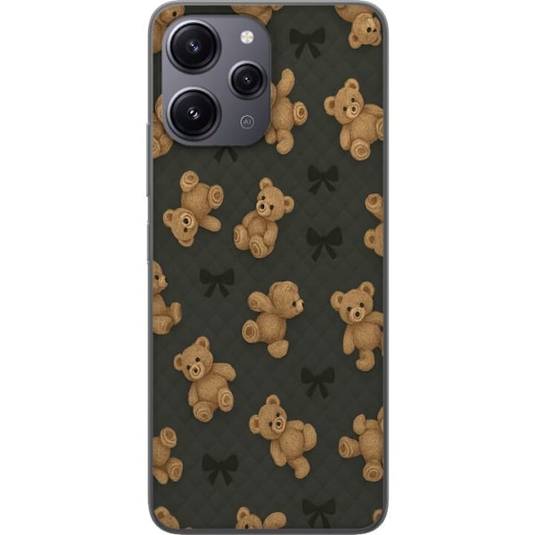 Xiaomi Redmi 12 Gennemsigtig cover Teddy Knus
