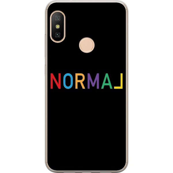 Xiaomi Redmi 6 Pro Gjennomsiktig deksel Normal