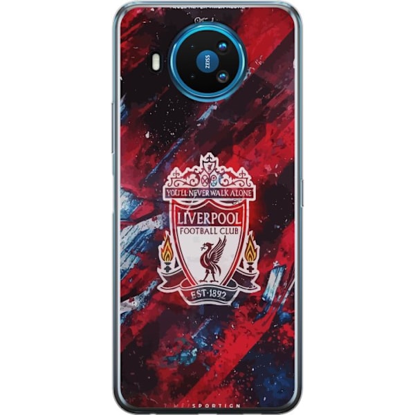 Nokia 8.3 5G Läpinäkyvä kuori Liverpool