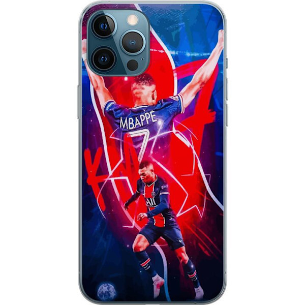 Apple iPhone 12 Pro Max Gjennomsiktig deksel Kylian Mbappé