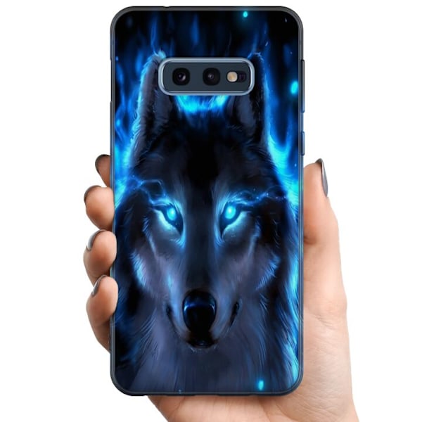 Samsung Galaxy S10e TPU Matkapuhelimen kuori susi