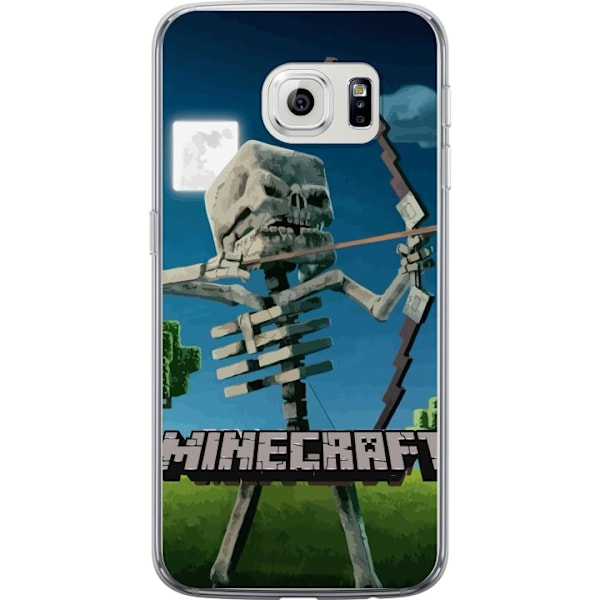 Samsung Galaxy S6 edge Läpinäkyvä kuori A Minecraft Movie
