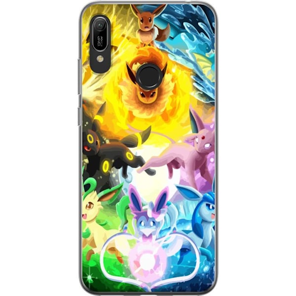 Huawei Y6 (2019) Gennemsigtig cover Pokemon